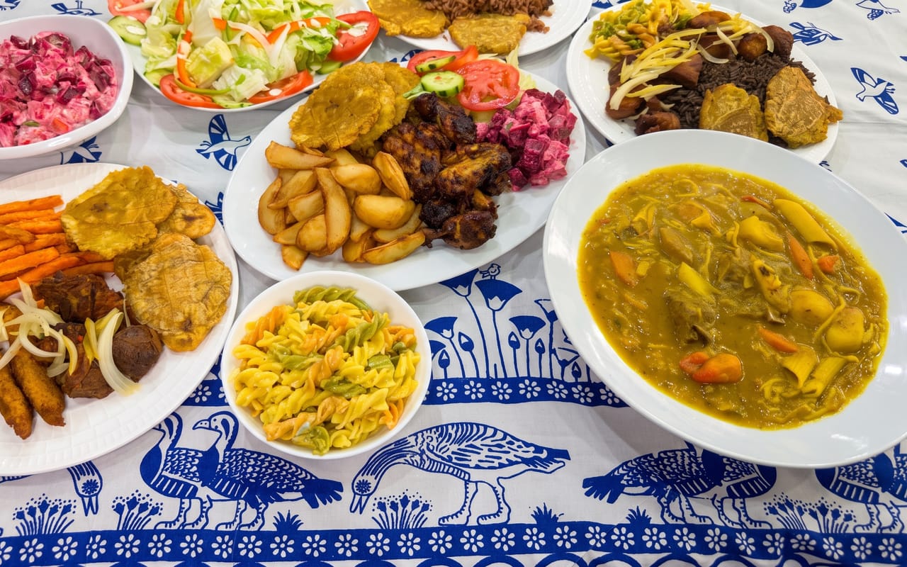 Plats créoles haïtiens de Chez Garha